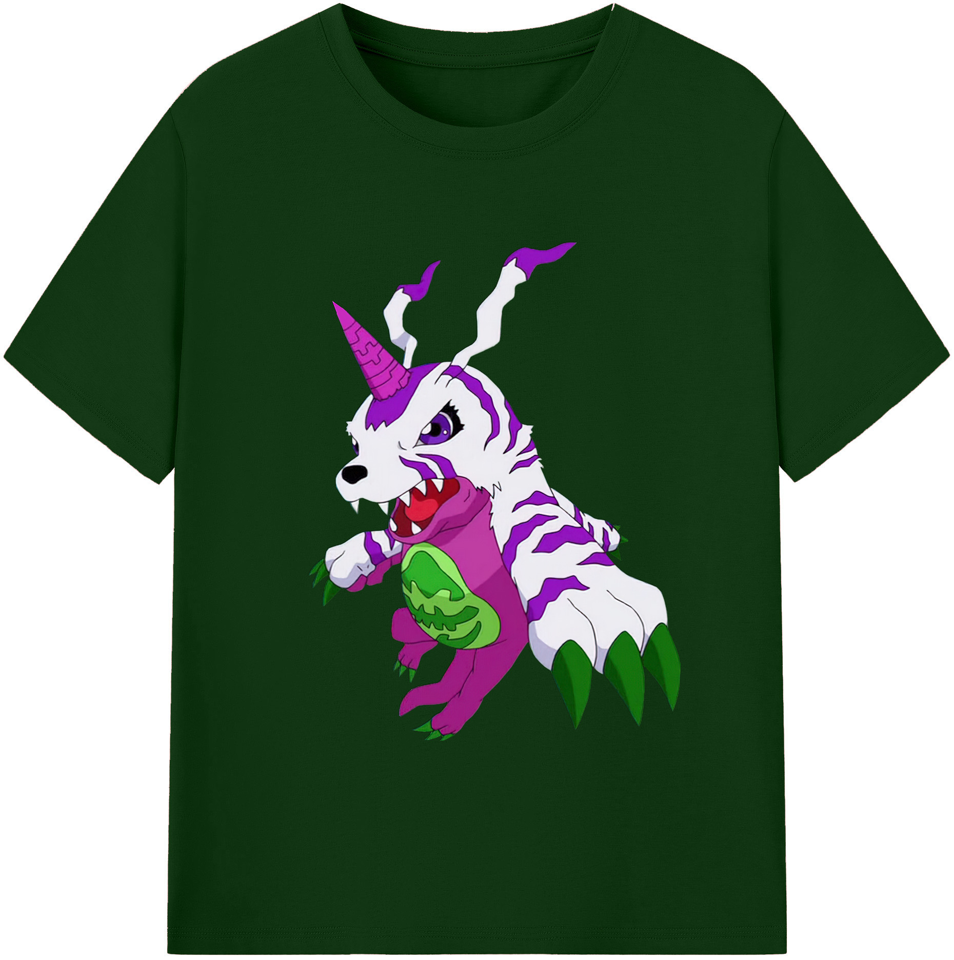 （画像用） Digimon デジタルモンスター/デジモン 綿100％半袖Tシャツ（フロントプリント）